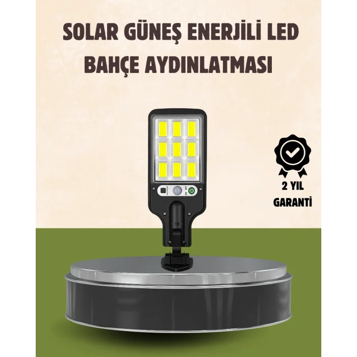 BUĞZ Sensörlü Dış Mekan Aydınlatması Pratik ve Güvenli Kullanım