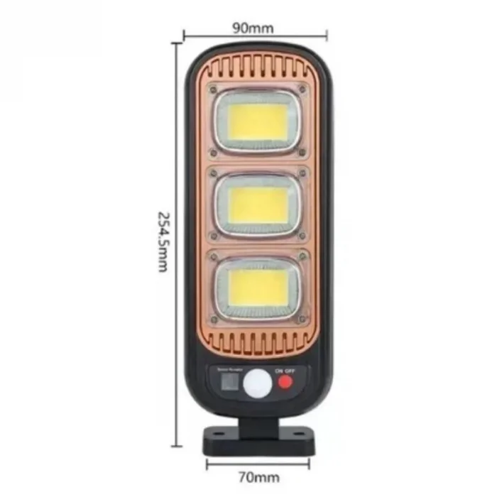 BUĞZ Sensörlü Güneş Enerjisi İle Şarj Olabilen Duvara Monte Solar Aydınlatma  GL-84069