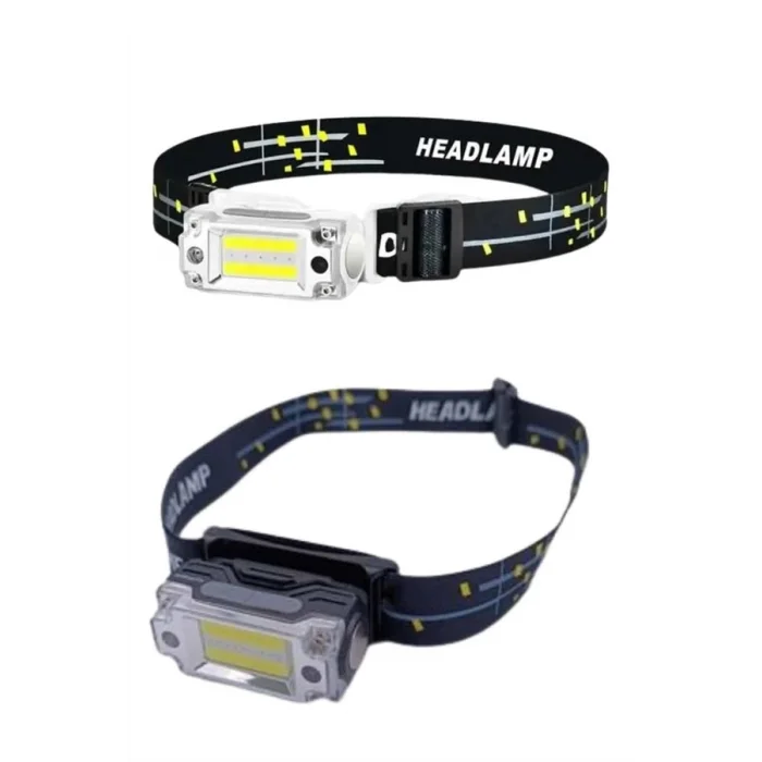  Sensörlü Kamp Lambası Ayarlanabilir Kafa Lambası Kafa Bantlı