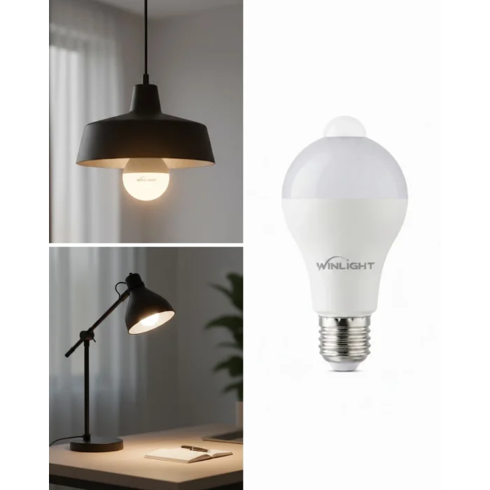 BUĞZ Sensörlü LED Lamba Otomatik Algılama Enerji Tasarruflu Aydınlatma