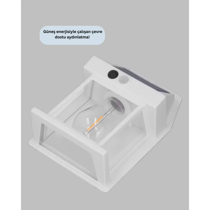  Sensörlü Solar Led Dış Duvar Aydınlatma
