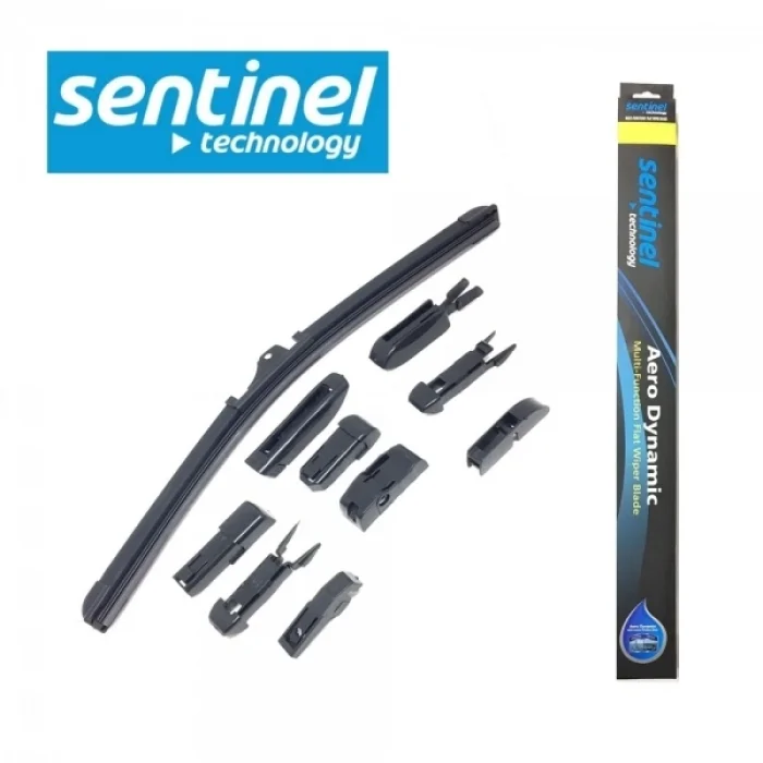 BUĞZ Sentinel 9 Aparatlı Universal Ön Muz Silecek 450mm