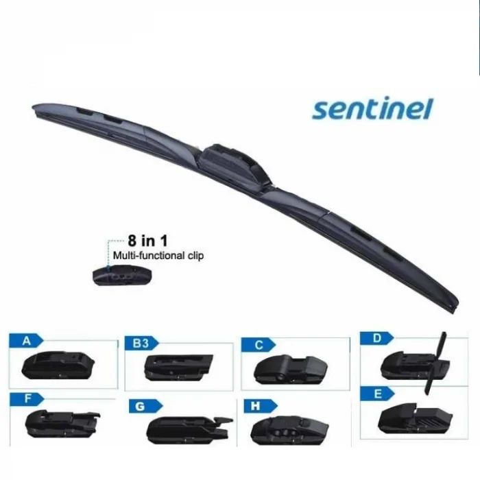 BUĞZ Sentinel Hybrid Silecek 8 Aparatlı 480mm