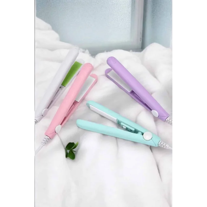 BUĞZ Seramik Kaplama Taşınabilir Mini Saç Düzleştirici Seyahat Dostu Tasarım - BUĞZ