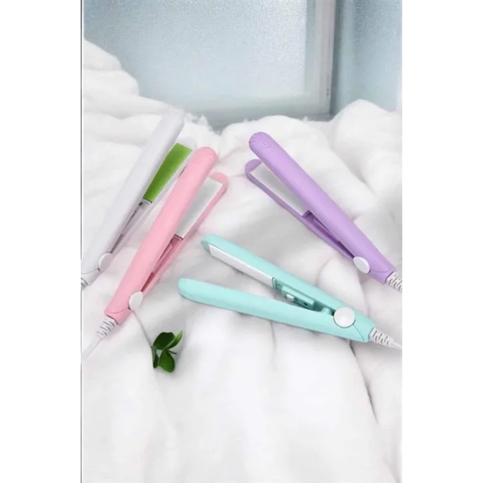 BUĞZ Seramik Kaplama Taşınabilir Mini Saç Düzleştirici Seyahat Dostu Tasarım - Lisinya