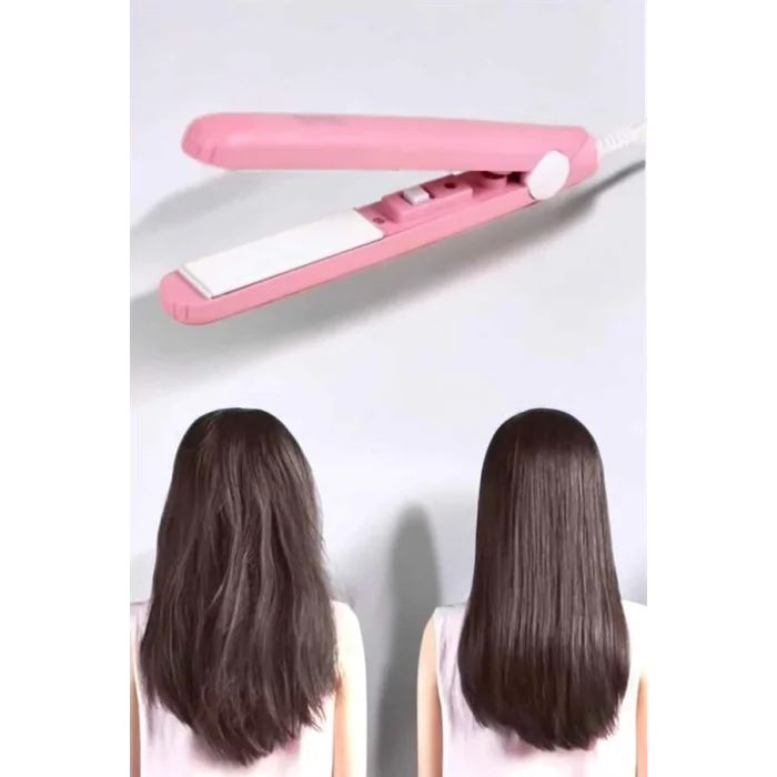 BUĞZ Seramik Kaplama Taşınabilir Mini Saç Düzleştirici Seyahat Dostu Tasarım - Lisinya