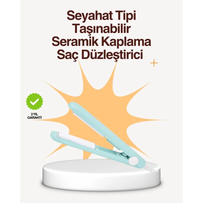  Seramik Kaplamalı, Saç Hasarını Azaltan Kısa Saçlara Uygun Bukle Maşası