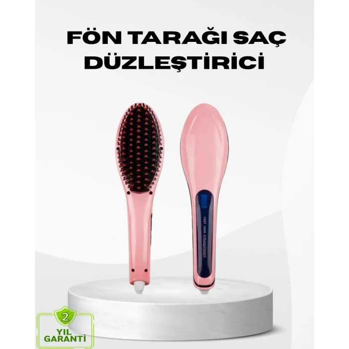 BUĞZ Seramik Plakalı Saç Düzleştirici Hızlı Isınan 5 Kademe Isı Ayarlı