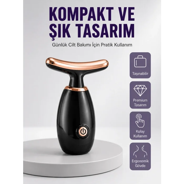 BUĞZ Serum Emilimini Artıran Yüz Masaj Cihazı Yeni Nesil