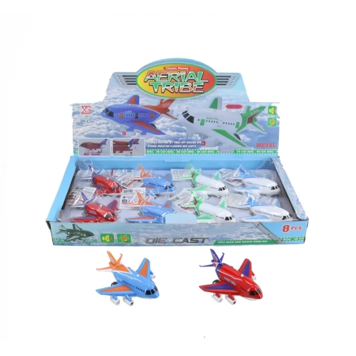  SESLİ IŞIKLI METAL ÇEKBIRAK UÇAK