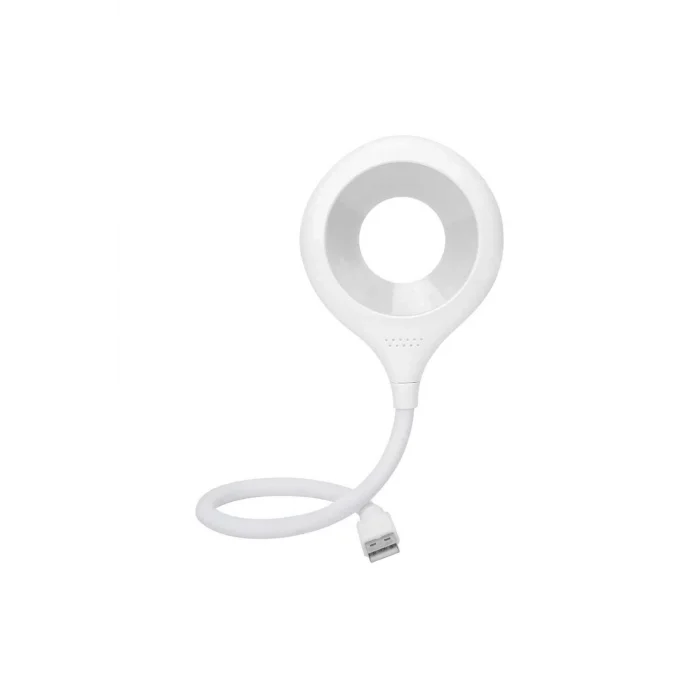 BUĞZ Sesli Komutlu Akıllı Taşınabilir USB LED Lamba Esnek Boyunlu Masa ve Klavye Aydınlatması