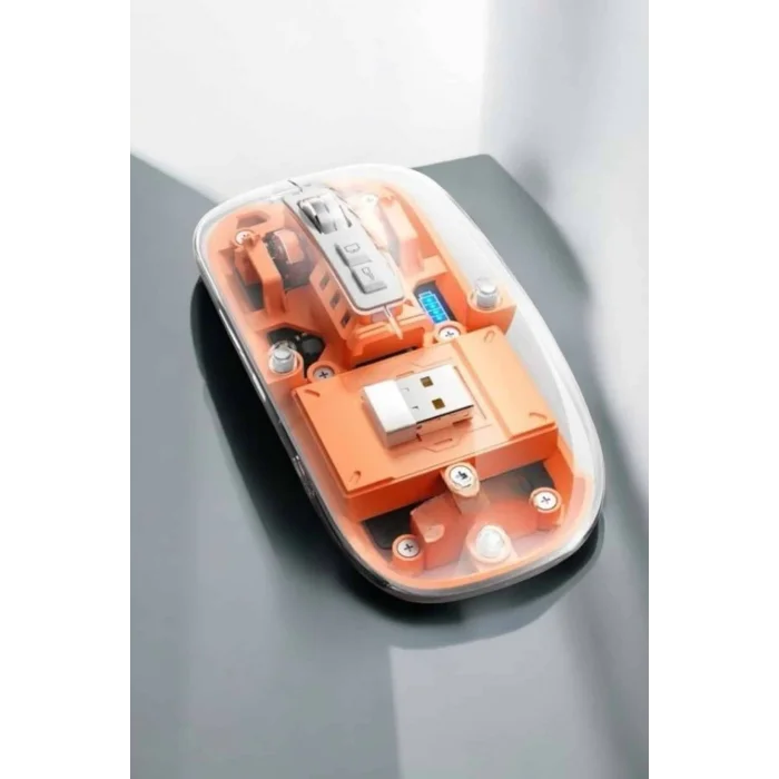  Sessiz Kablosuz USB Girişli Mouse Fare Yüksek Performanslı