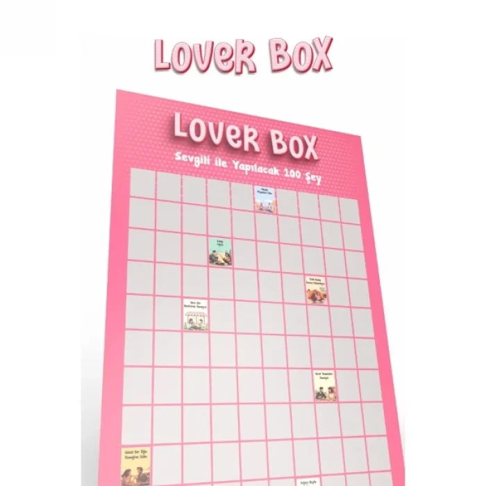 BUĞZ Sevgili ile Yapılacak 100 Şey - Kazı Kazan Posteri