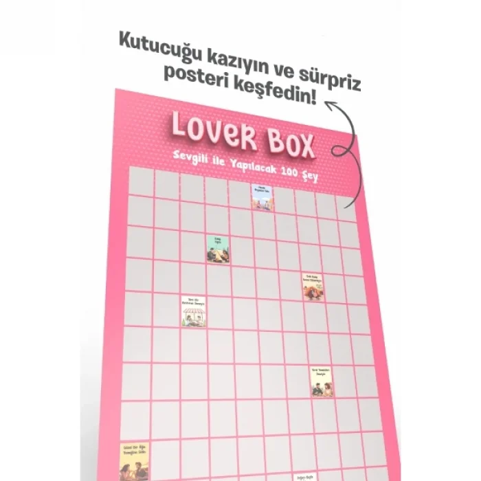 BUĞZ Sevgili ile Yapılacak 100 Şey - Kazı Kazan Posteri