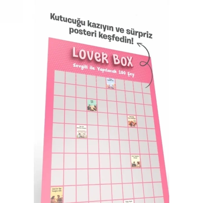 BUĞZ Sevgili ile Yapılacak 100 Şey - Kazı Kazan Posteri