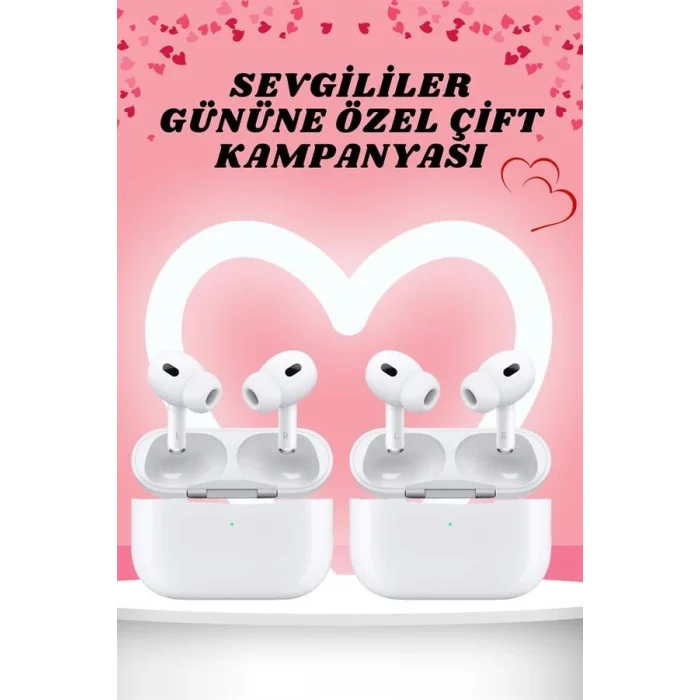 BUĞZ Sevgiliye Hediye Çift Kulaklığı Yeni Nesil Pro Kulaklık Sevgililer Gününe Özel Kampanya