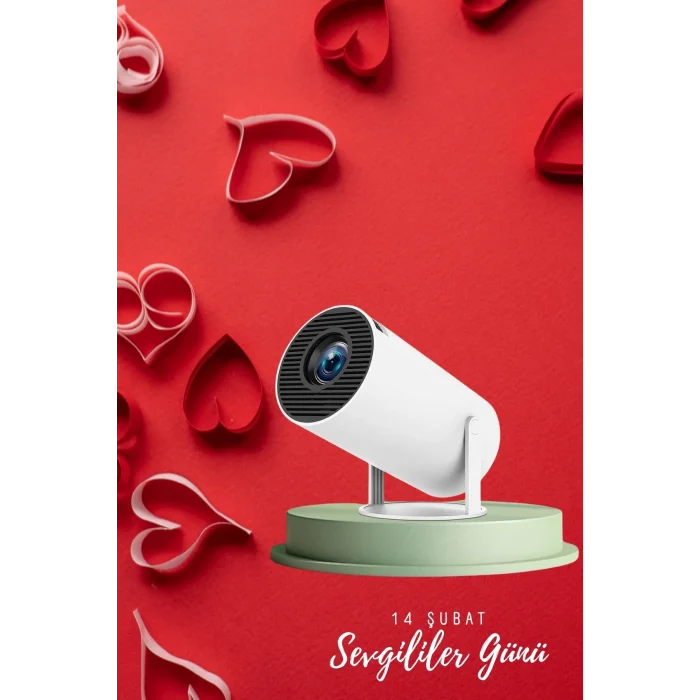 BUĞZ Sevgiliye Özel Hediye Ayaklı Sinema Projektörü Projeksiyon - BUĞZ