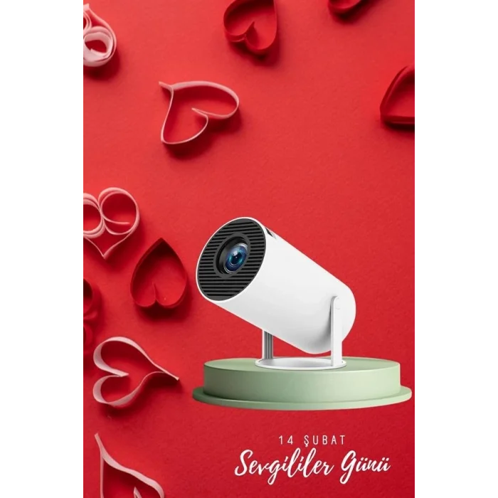 BUĞZ Sevgiliye Özel Hediye Ayaklı Sinema Projektörü Projeksiyon Yeni Nesil