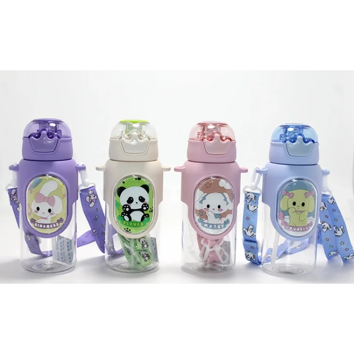 BUĞZ Sevimli 3D Desenli Su Matarası (BPA İçermez)