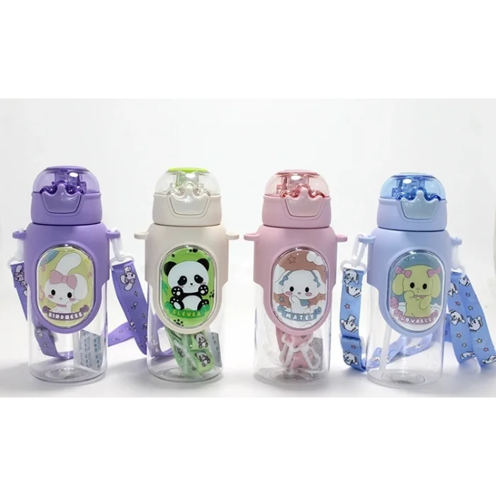 BUĞZ Sevimli 3d Desenli Su Matarası Bpa İçermez  Alk4644