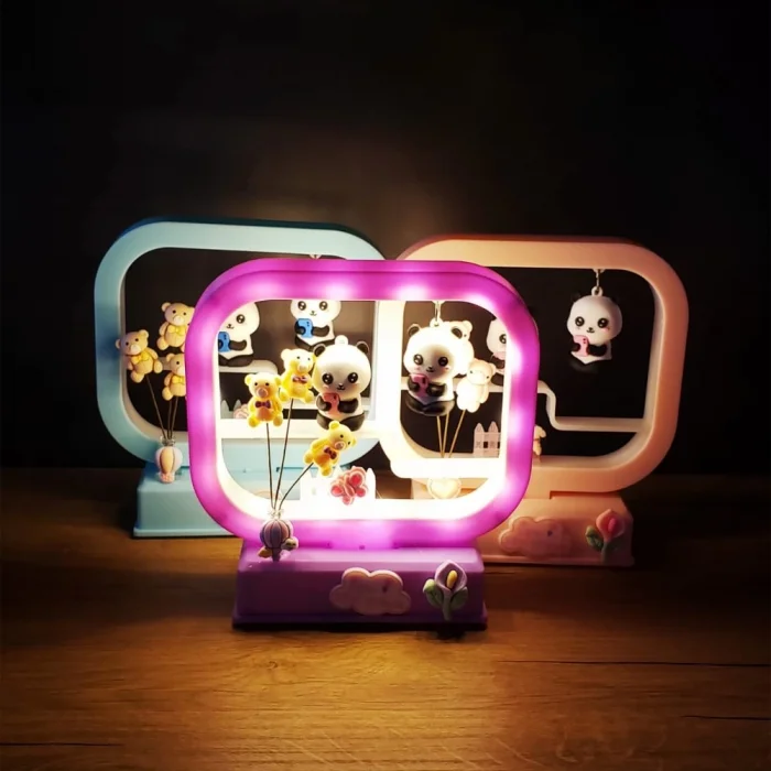  Sevimli Müzikli Panda Dekoratif Işık