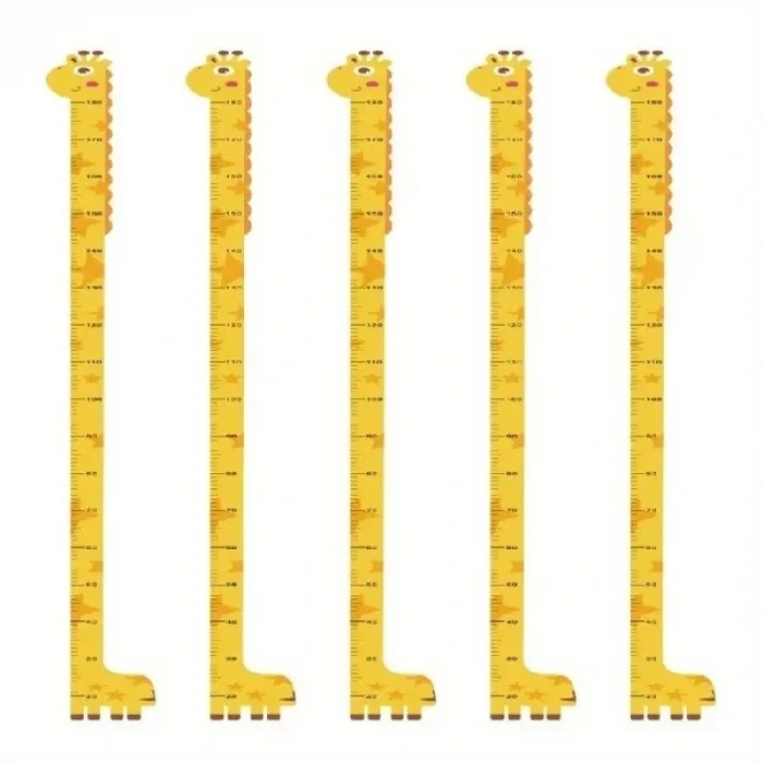 BUĞZ Sevimli Sarı Zürafa Boy Ölçüsü Sticker