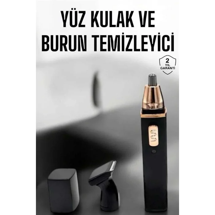  Seyahat Tipi Mini Taşınabilir Siyah Burun Kulak Yanak Kıl ve Tüy Temizleme Makinesi