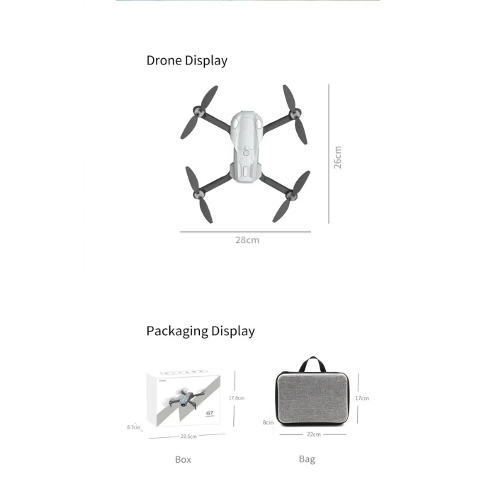 BUĞZ SH Kaydı Gerektirmeyen Drone - Renk: Siyah, Kamera Özelliği: 1080P FULL HD, Yedek Batarya