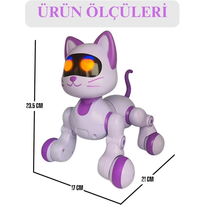 BUĞZ SH40194 U/K DANS EDEN ROBOT KEDİ -ZRV