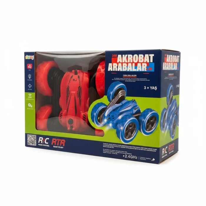 BUĞZ SH40201B UZAKTAN KUMANDALI ŞARJLI 4X4 AKROBATİK OYUNCAK ARABA