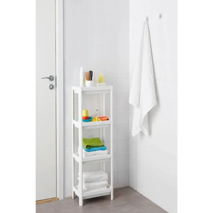 BUĞZ Shelf 3 Katlı  Raf Ünitesi -  Mutfak - Banyo  Depolama Rafı