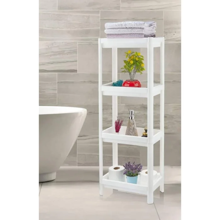 BUĞZ Shelf 3 Katlı  Raf Ünitesi -  Mutfak - Banyo  Depolama Rafı