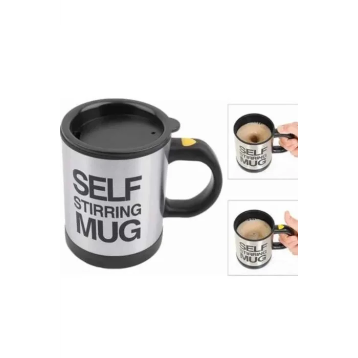  Sıcak Tutan Termos Bardak Kendi Kendini Karıştıran Mikser Kupa