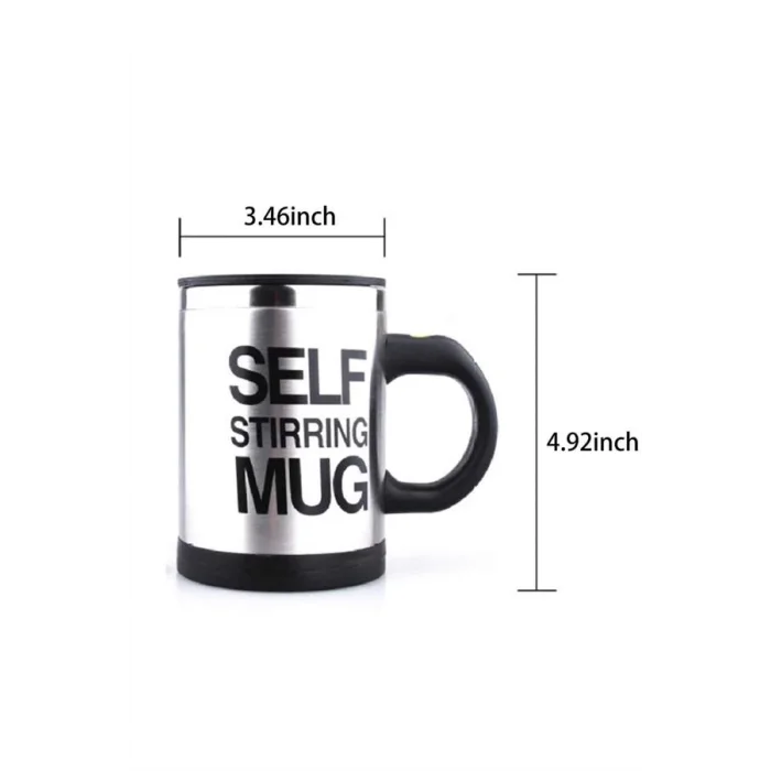 BUĞZ Sıcak Tutan Termos Bardak Kendi Kendini Karıştıran Mikser Kupa