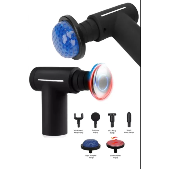 BUĞZ Sıcak Ve Soğuk Terapili Masaj Sı - Şarjlı Isıtmalı Masaj Cihazı - Sporcu Masaj Aleti - Lisinya