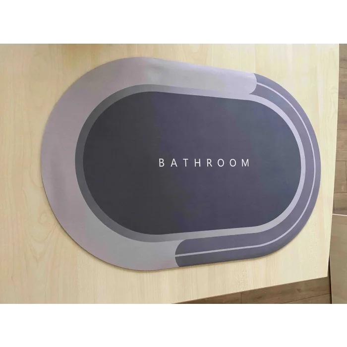 BUĞZ Sihirli Su Emici Kaydırmaz Banyo Paspası Banyo Ayak Matı