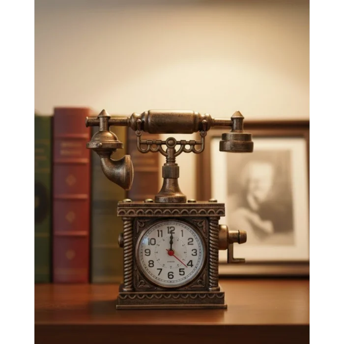 BUĞZ Şık Görünümlü Masaüstü Çalar Saat Günlük Kullanıma Uygun