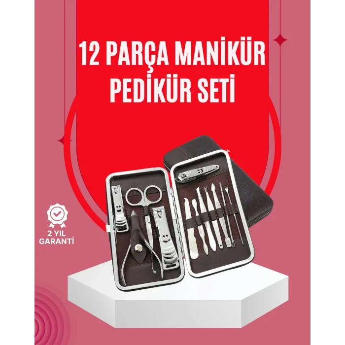 BUĞZ Şık ve Dayanıklı Çok Amaçlı Kişisel 12 Bakım Seti