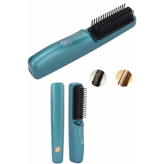 BUĞZ Sıkı Dişli Fön Tarak İyon Özelliği Saç Düzleştirici Tarak