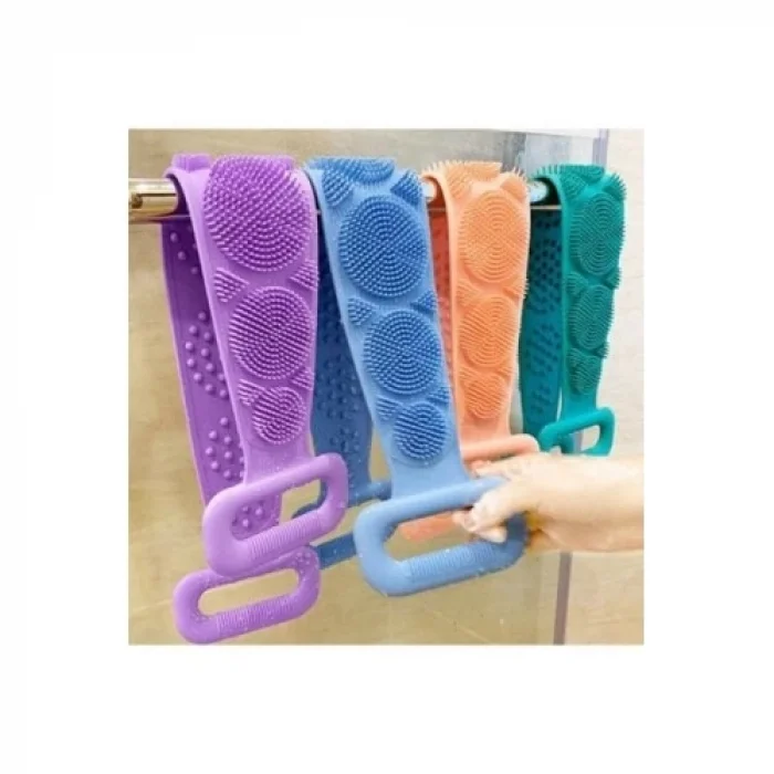  Silikon Çift Taraflı Banyo Kesesi