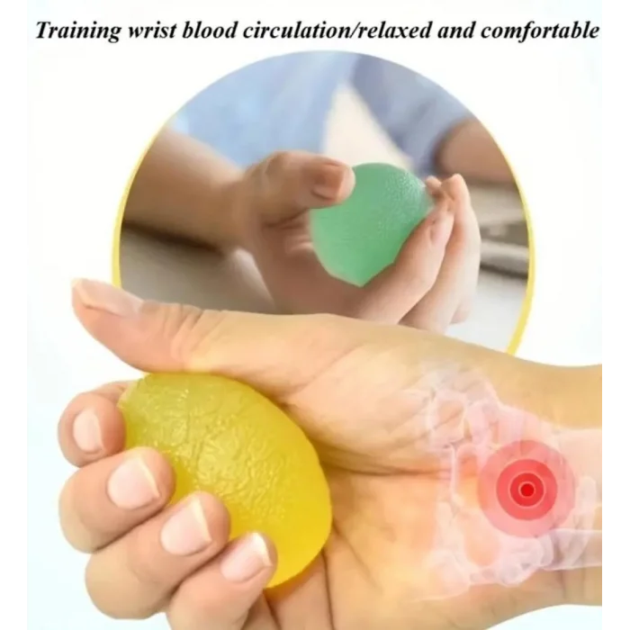 BUĞZ Silikon El Egzersiz Topu | Dayanıklı, Ergonomik Ve Rahat Kullanım