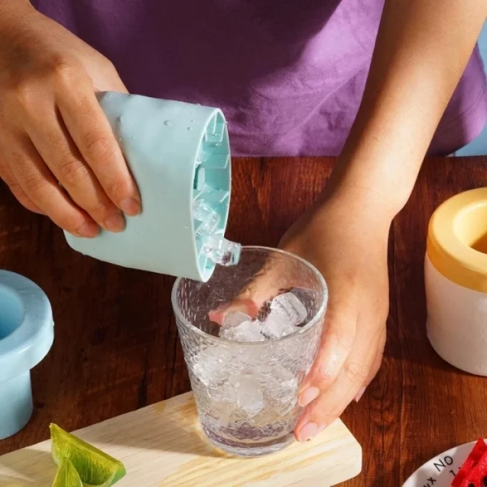 BUĞZ Silikon Küp Buz Kalıbı