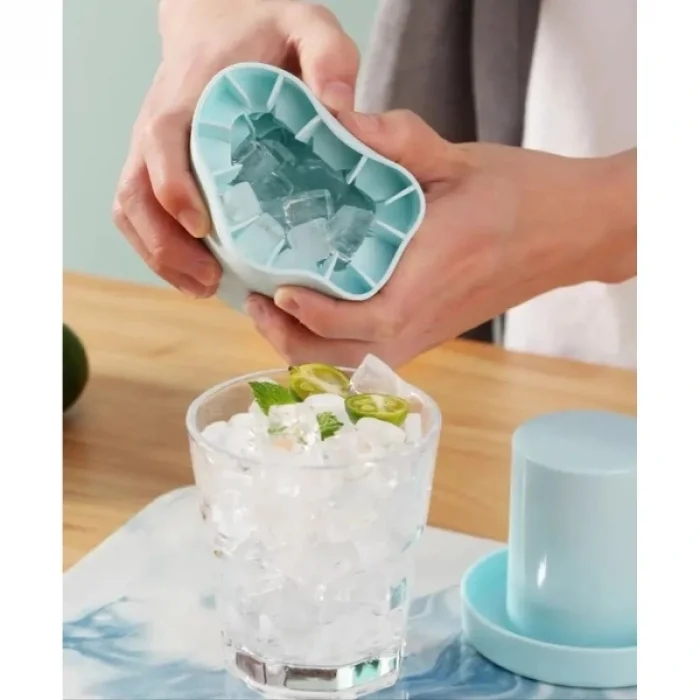 BUĞZ Silikon Küp Buz Kalıbı