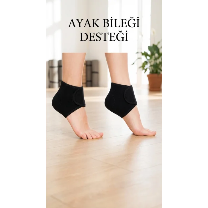 BUĞZ Silikon Tabanlı 2li Ortopedik Çorap Seti Topuk Dikeni ve Nasır Destekli