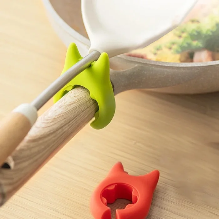 BUĞZ Silikon Tava Tencere Kaşık Tutucu