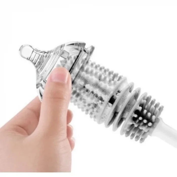 BUĞZ Silikon Uzun Saplı Kavanoz Yıkama Fırçası