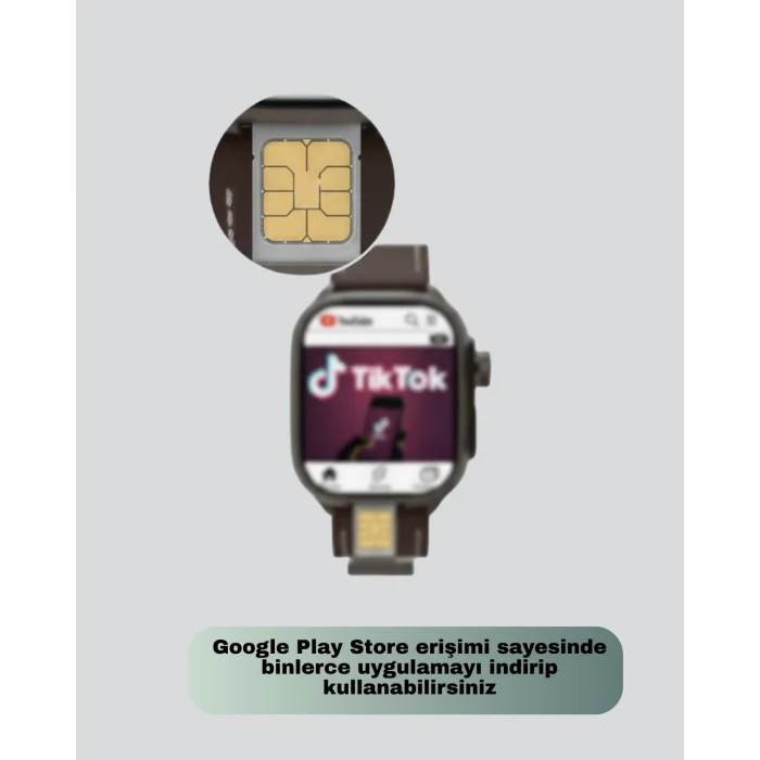 BUĞZ SIM Kartlı Akıllı Saat GPS WiFi Bluetooth Destekli - BUĞZ