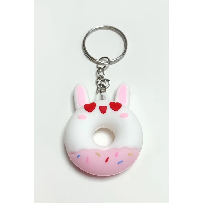  Simit Silikon Anahtarlık