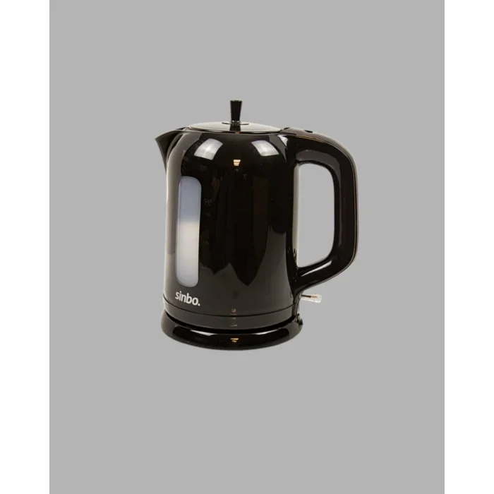 BUĞZ Sinbo Elektrikli Çay Makinesi 1.7 L Su Isıtıcı ve Cam Demlikli Güvenli Kullanım