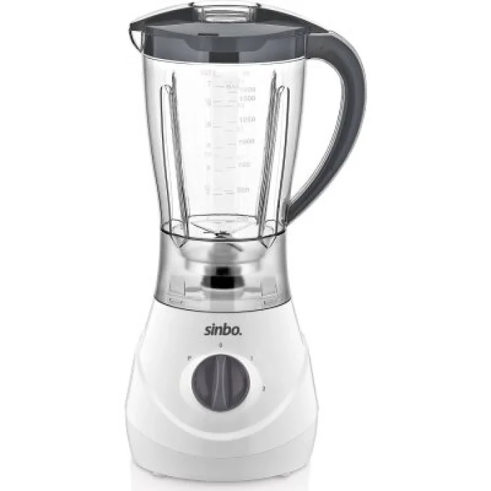 BUĞZ Sinbo Turbo Blender - 4 Bıçaklı - Buz Kırıcı - 1.6 Litre Hazne